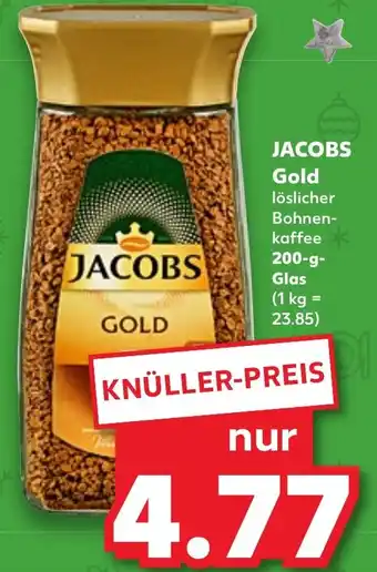 Kaufland JACOBS Gold 200 g Glas Angebot