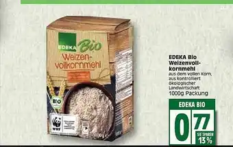 Edeka Edeka Bio Weizenvoll-kornmehl Angebot