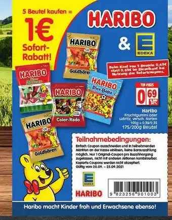 Elli Markt Haribo Fruchtgummi Oder Lakritz Angebot