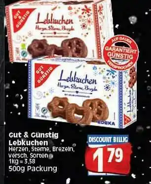 Elli Markt Gut & Gunstig Lebkuchen Angebot