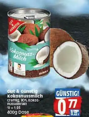 Elli Markt Gut & Gunstig Kokosnussmilch Angebot