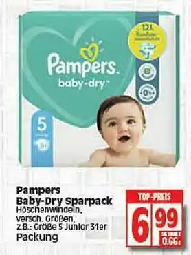 Elli Markt Pampers Baby-dry Sparpack Angebot