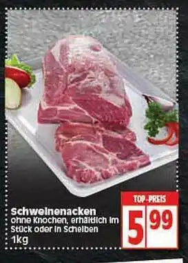 Elli Markt Schweinenacken Angebot