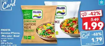 Kaufland FROSTA Gemüse-Pfanne, Mix oder Bowl 480-600 g Packg. Angebot