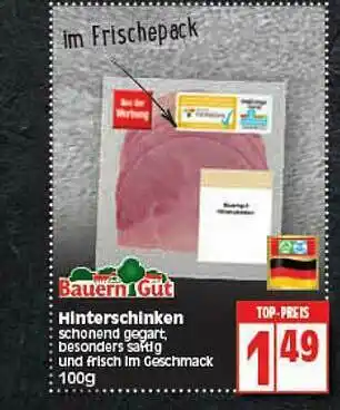 Elli Markt Hinterschinken Angebot