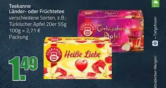 Elli Markt Teekanne Länder-oder Früctetee Angebot