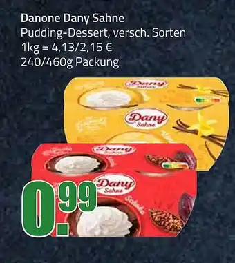 Elli Markt Danone Dany Sahne Angebot