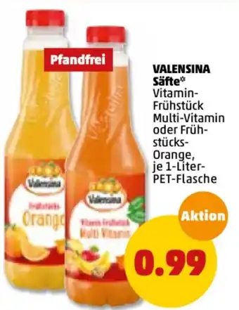 PENNY Valensina Säfte 1 L Angebot