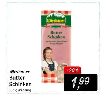 KONSUM Wiesbauer Butter Schinken Angebot