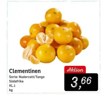 KONSUM Clementinen Angebot