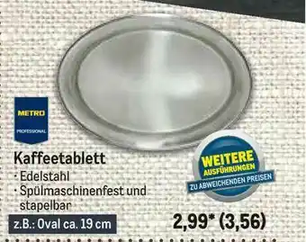 METRO Kaffeetablett Metro Professional Angebot