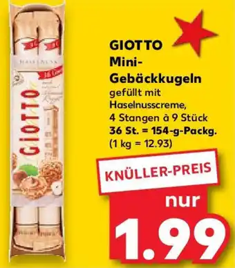 Kaufland GIOTTO Mini Gebäckkugeln 154 g Packg. Angebot