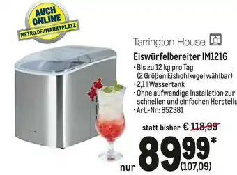 METRO Tarrington House Eiswürfelbereiter Im1216 Angebot