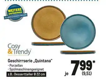 METRO Cosy&trendy Geschirrserie „quintana” Angebot