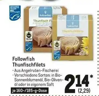 METRO Followfish Thunfischfilets Angebot