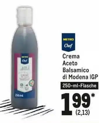 METRO Crema Aceto Balsamico Di Modena Igp Metro Chef Angebot