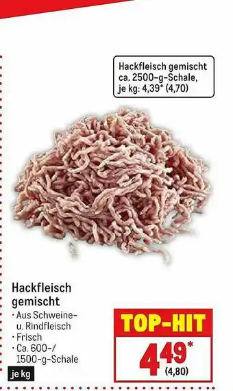 METRO Hackfleisch Gemischt Angebot