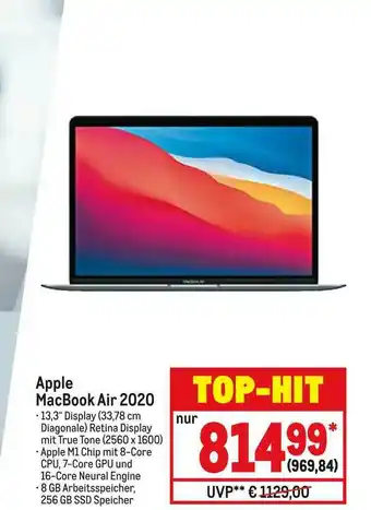 METRO Apple Macbook Air 2020 Angebot