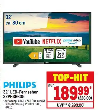 METRO Philips 32 Angebot