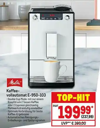 METRO Melitta Kaffee-vollautomat E-950-103 Angebot