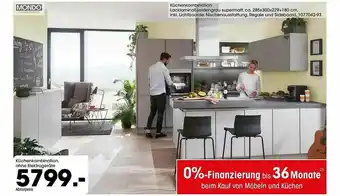 Möbel Martin Küchenkombination Ohne Elektrogeräte Angebot