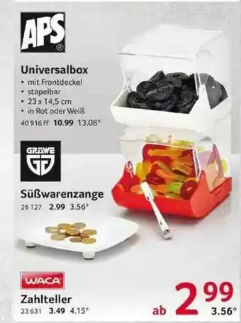 Selgros Universalbox, Süßwarenzange Angebot