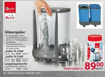 Selgros Gläserpüler Delfin Angebot