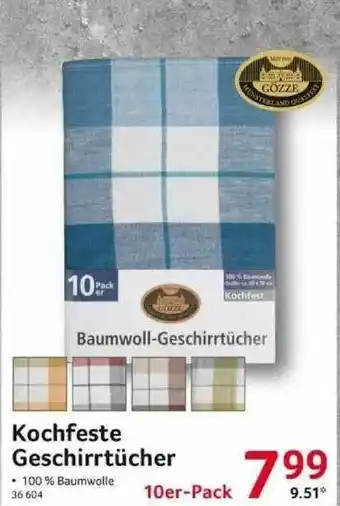 Selgros Kochfeste Geschirrtücher Angebot