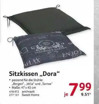 Selgros Sitzkissen „dora” Angebot