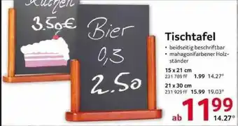 Selgros Tischtafel Angebot