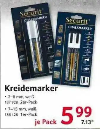 Selgros Kreidemarker Angebot