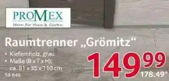 Selgros Raumtrenner „grömitz” Promex Angebot