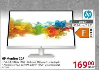 Selgros Hp Monitor 32f Hp Angebot