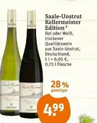 tegut Saale-unstrut Kellermeister Edition Angebot