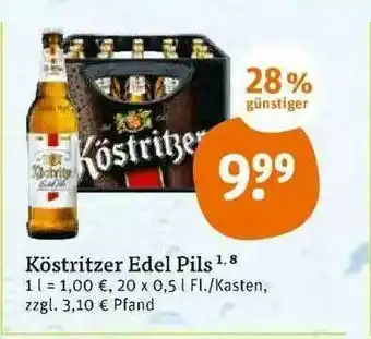 tegut Köstritzer Edel Pils Angebot