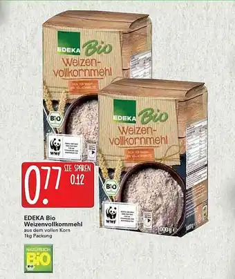 WEZ Edeka Bio Weizenvollkornmehl Angebot