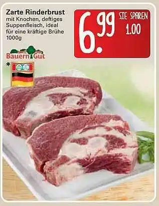 WEZ Zarte Rinderbrust Angebot