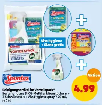 PENNY Spontex Reinigungsartikel im Vorteilspack Angebot