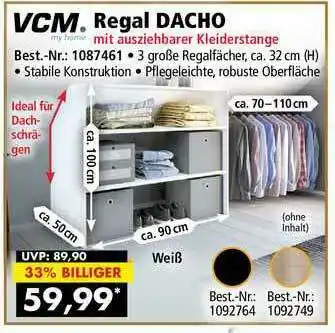 Norma24 Regal Dacho Angebot