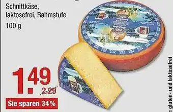 V Markt Schnittkäse, Laktosefrei, Rahmstufe Angebot