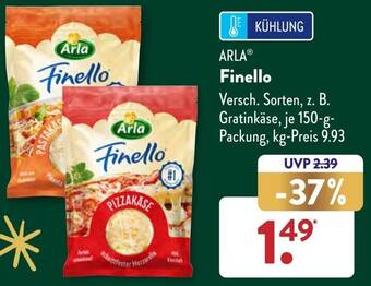 Aldi Süd ARLA Finello 150 g Packung Angebot