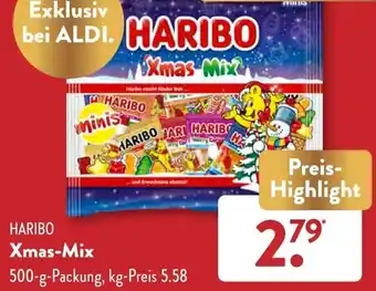 Aldi Süd HARIBO Xmas-Mix 500 g Packung Angebot