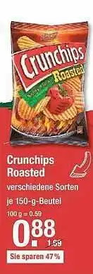 V Markt Crunchips Roasted Verschiedene Sorten Angebot