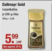 V Markt Dallmayr Gold Instantkaffee Angebot