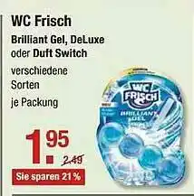 V Markt Wc Frisch Brilliant Gel Deluxe Oder Duft Switch Verschiedene Sorten Angebot