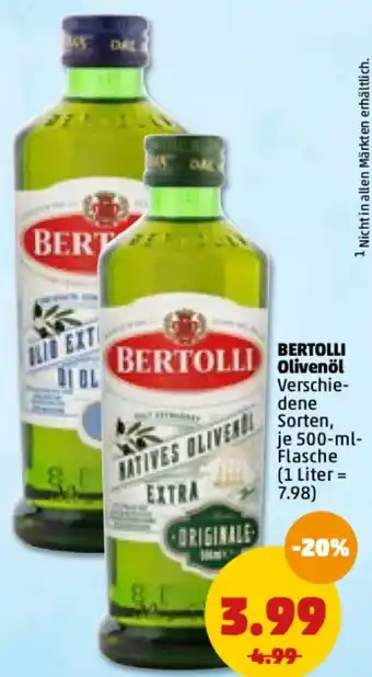 PENNY Bertolli Olivenöl 500ml Angebot