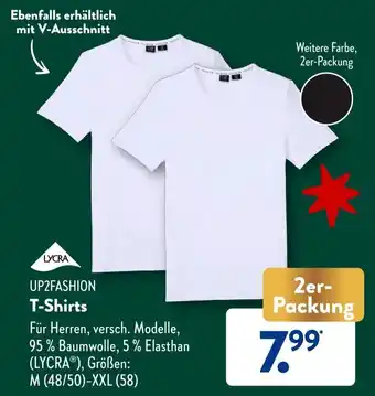 Aldi Süd UP2FASHION T-Shirts 2er-Packung Angebot