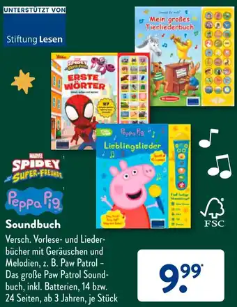 Aldi Süd Peppa Pig Soundbuch Angebot