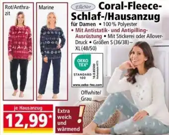 Norma Elle Nor Coral-Fleece Schlaf/Hausanzug Angebot