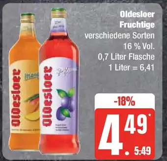 Edeka Oldesloer Fruchtige verschiedene Sorten 16% Vol. 0,7 L Angebot